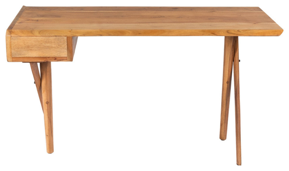 Natural Wooden Desk