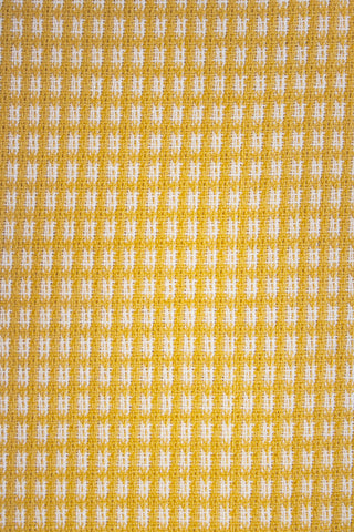 Homespun Fringed 100% Cotton Tablecloth, Gold, 60"x84"