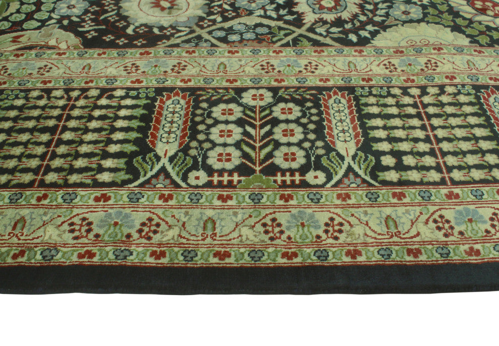 Pak-Persian Oswin Black/Gold Rug, 7'11x10'5