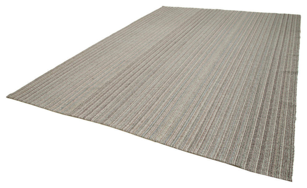 Rug N Carpet - Hand-knotted Turkish 9' 10'' x 13' 8'' Decorative Wool Kilim Rug