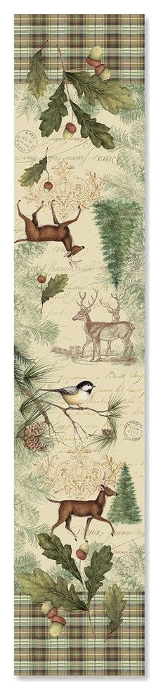 Laural Home Woodland Forest 13" X 90" Table Runner