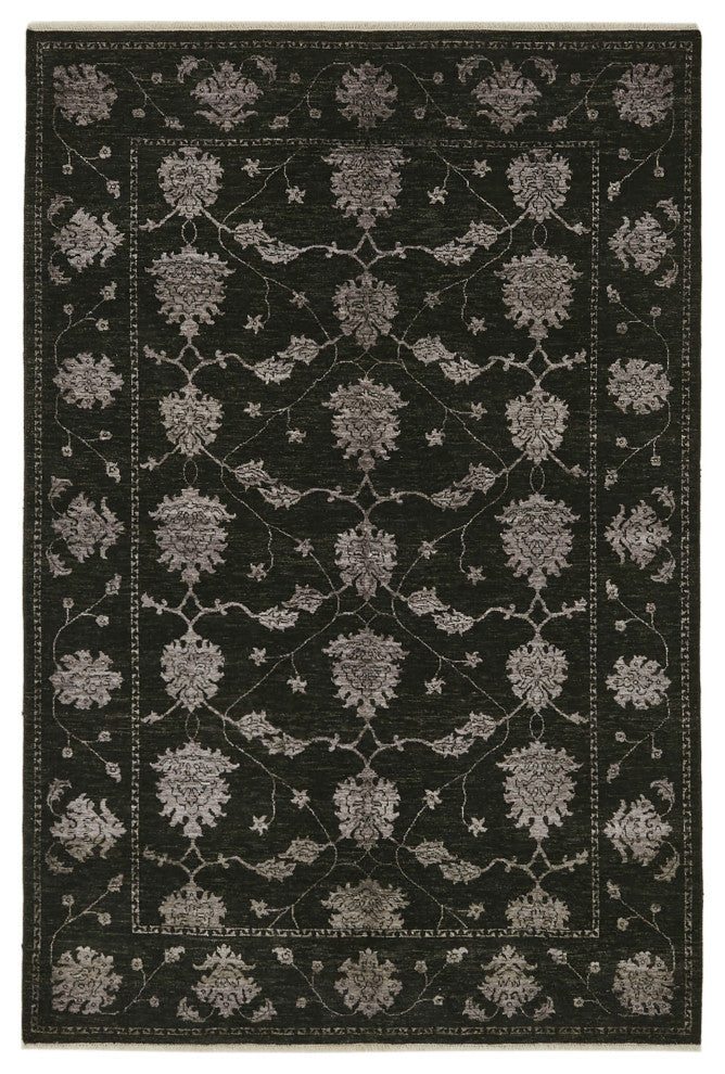 Rug N Carpet - Handwoven Oriental 6' 3'' x 9' 2'' Wool Oushak Area Rug