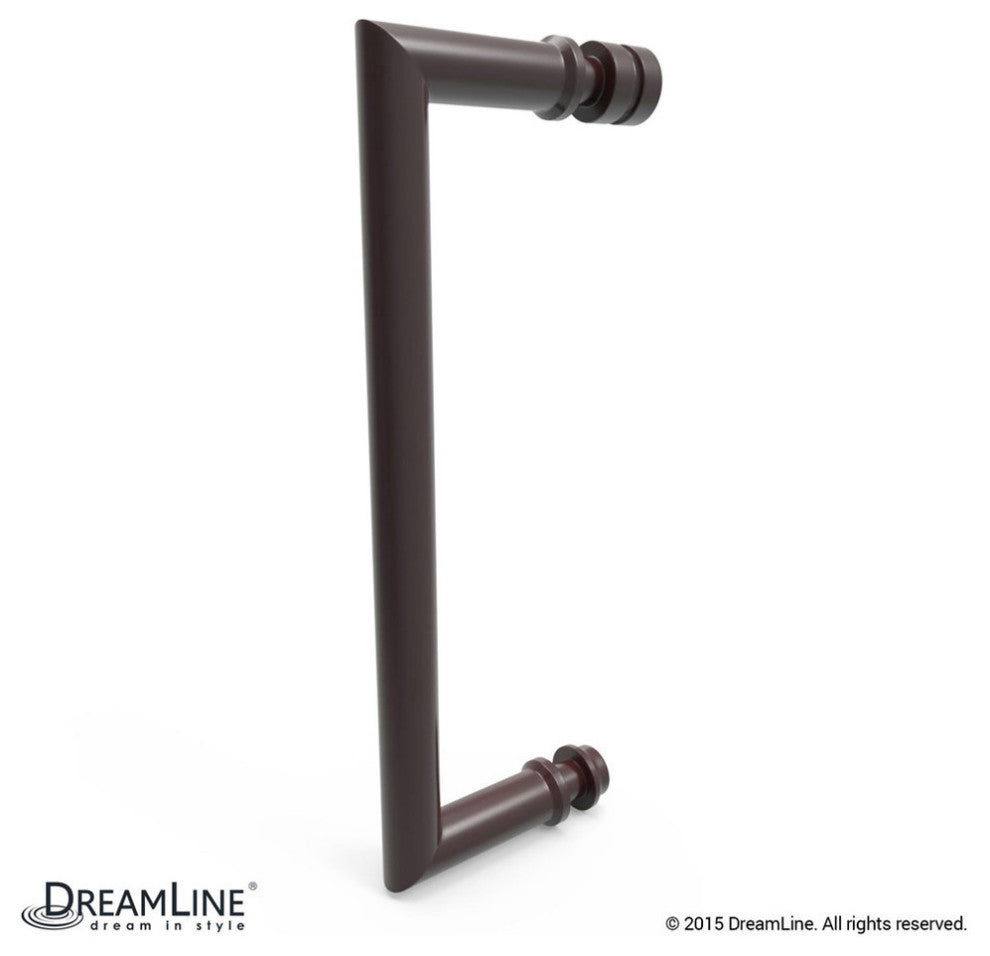 Dreamline Unidoor Min 33" To Max 33-1/2"x72" Hinged Shower Door
