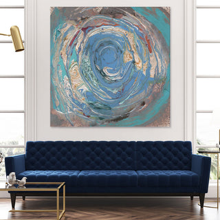 "Space Oddity I" Fine Art Giant Canvas Print, 84"x84"