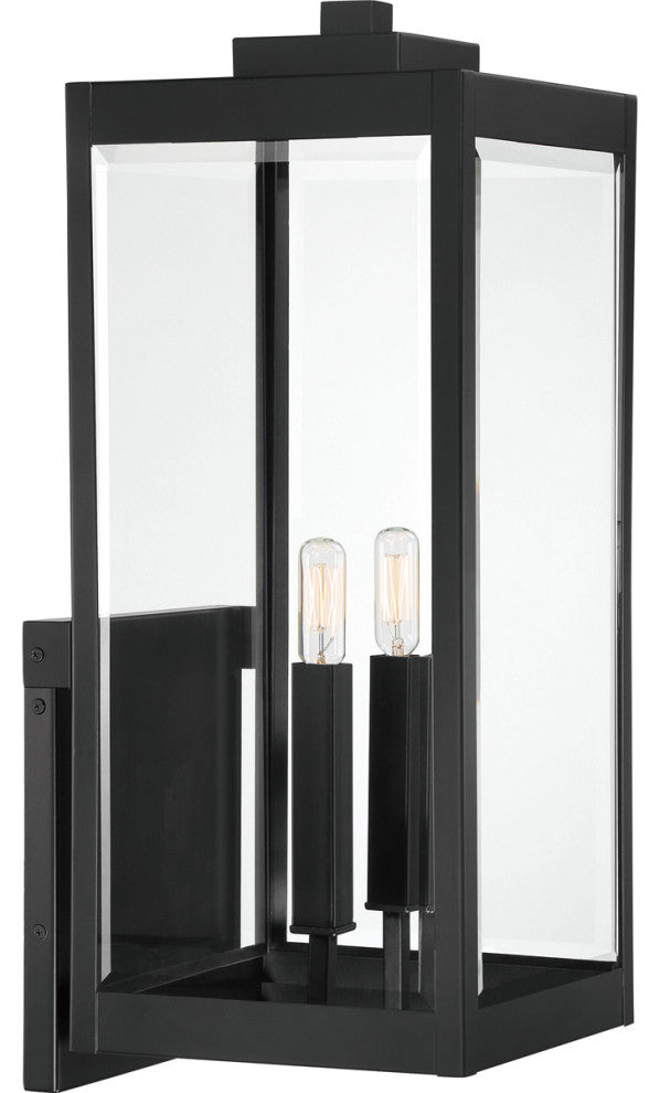 Westover 2-Light Outdoor Sconce, Earth Black