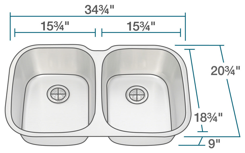 P405-18 Large Stainless Steel Kitchen Sink