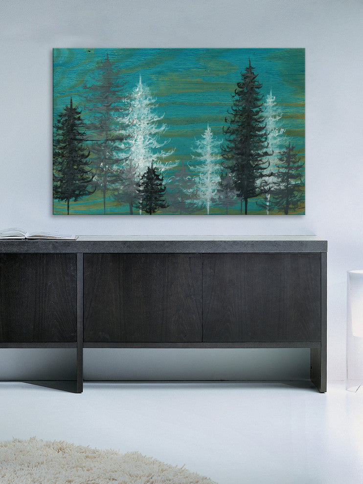 "Peace and Quiet" Painting Print on Wrapped Canvas, 24x16