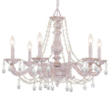 Paris Market 6-Light Chandelier, Antique White