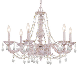 Paris Market 6-Light Chandelier, Antique White