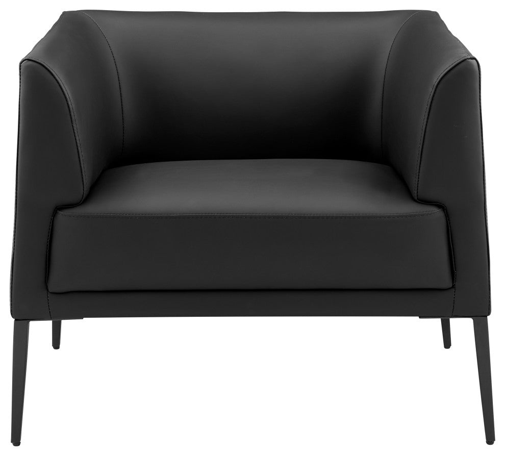 Matias Lounge Chair, Black