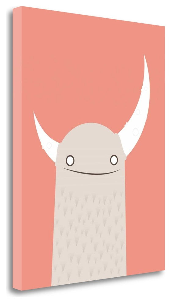 "Moonster" By Volkan Dalyan, Giclee Print on Gallery Wrap Canvas, Ready to Hang