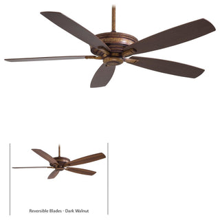 MinkaAire Bronze Kafe-XL 5-Blade 60 Energy Star Indoor Ceiling Fan w/ Remote