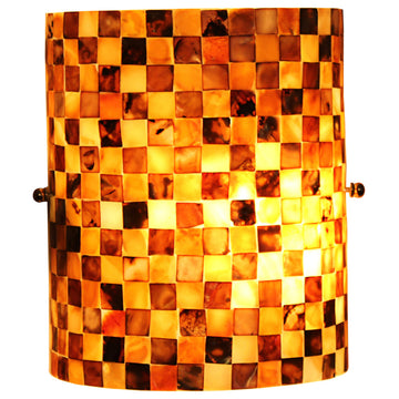CHLOE Lighting SHELLEY Mosaic-Style Seashell Wall Sconce