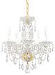 Schonbek 2999-211H, 5 Light Crystal Chandelier In Aurelia