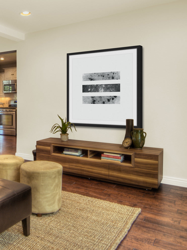 Marmont Hill, "Bars" by Bryon White Framed Painting Print, 12x12