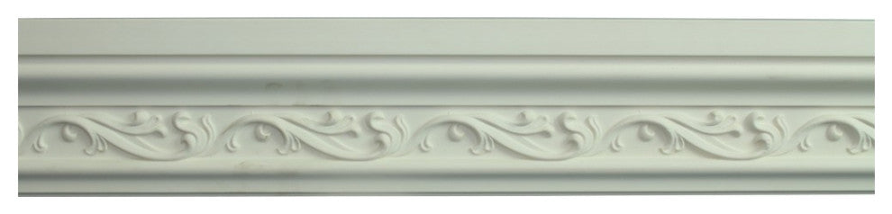 Crown Molding White Urethane Savanah Design 8 Pieces Totaling 752" Length