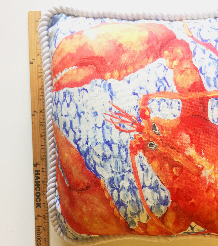 Large Lobster Pillow, 20"