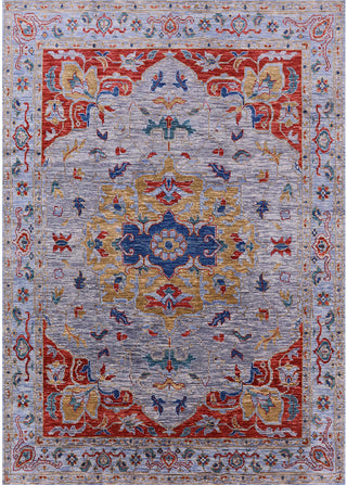 Ahgly Company Indoor Rectangle Mid-Century Modern Area Rugs, 7' x 9'