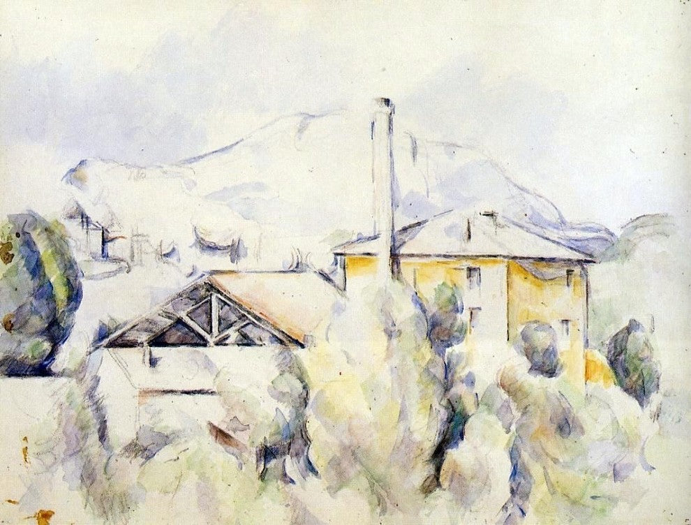Paul Cezanne The Lime Kiln Wall Decal