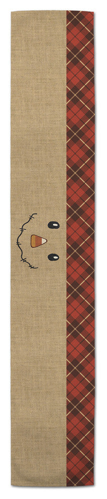 Happy Harvest Scarecrow Table Runner