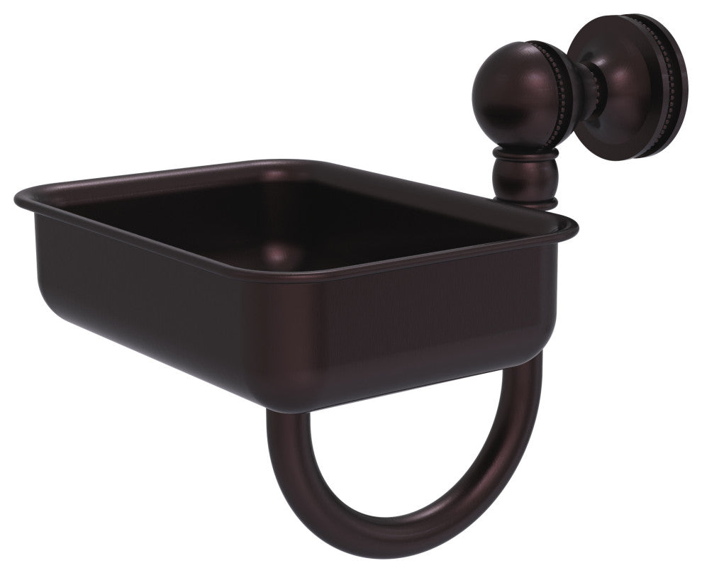 Mambo Wall Mounted Soap Dish, Antique Bronze