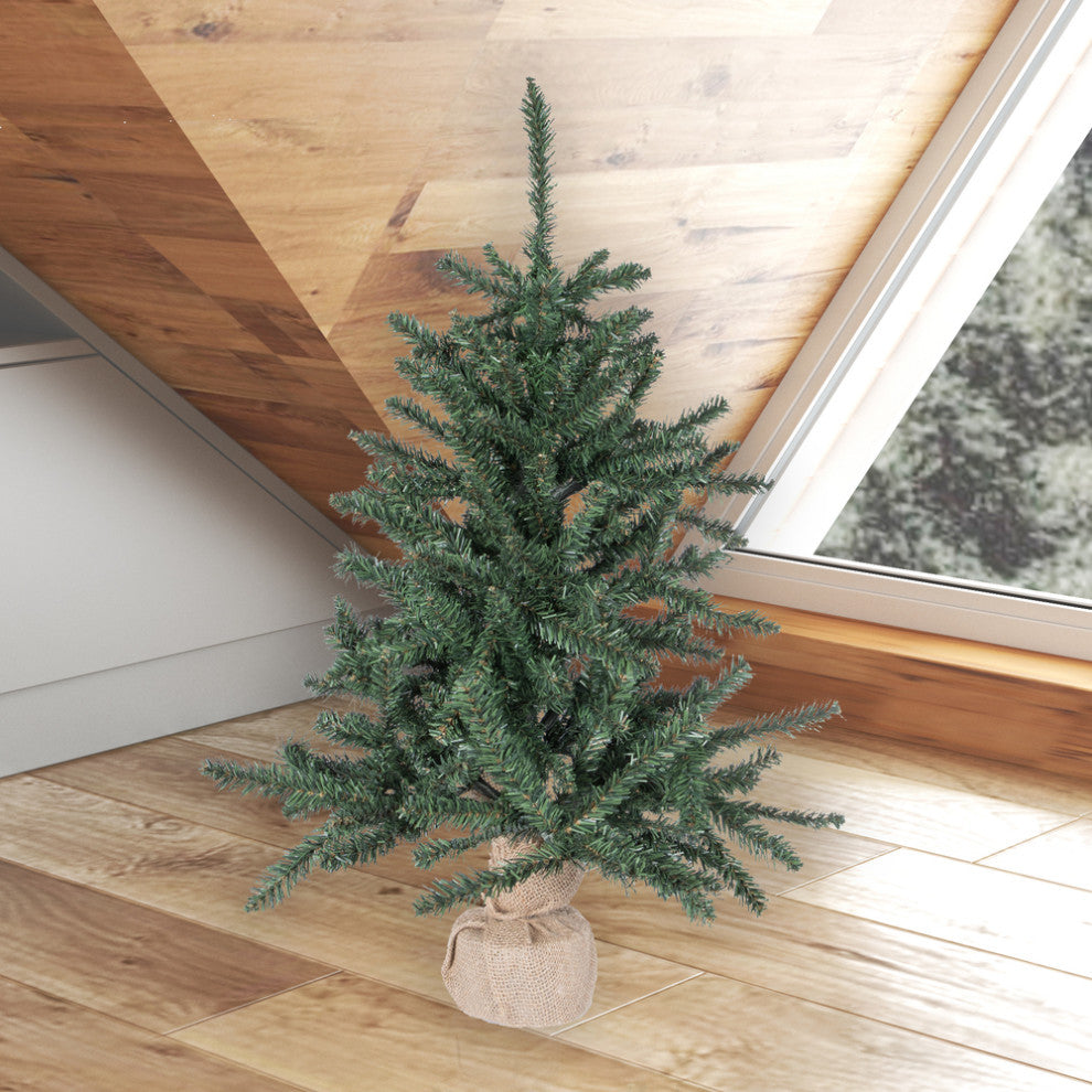 30" Anoka Pine W/Burlap Base 172T
