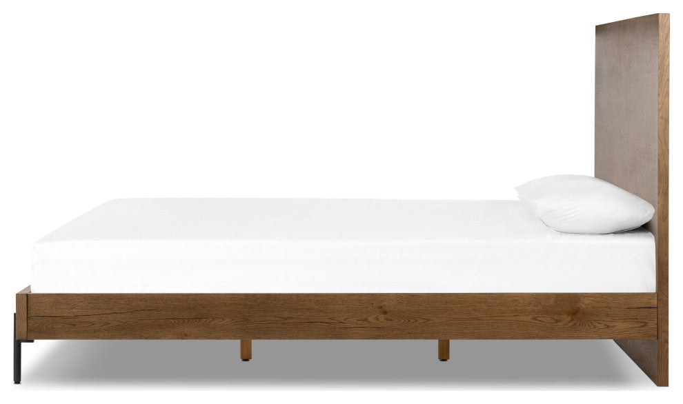 Eaton Bed-Amber Oak Resin- King