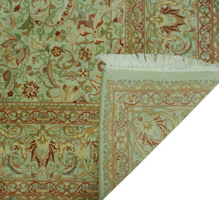 Pak-Persian Chapman Light Green/Rust Rug, 9'0x12'2