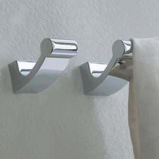 Lacava Team Collection Robe Hook, Polished Chrome