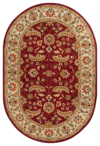 Caesar Area Rug, 6'x9' Oval