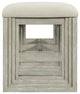 Riverside Furniture Cascade Upholstered Dining Bench
