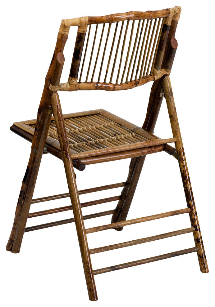 Folding Tables and Chairs, "Taranto" Bamboo Light Folding Chair