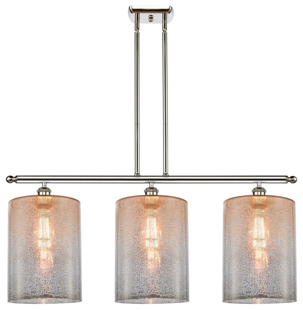 Innovations 516-3I-PN-G116-L 3 Light Island Light, Polished Nickel