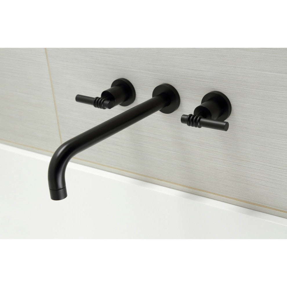 KS8050ML Wall Mount Tub Faucet, Matte Black