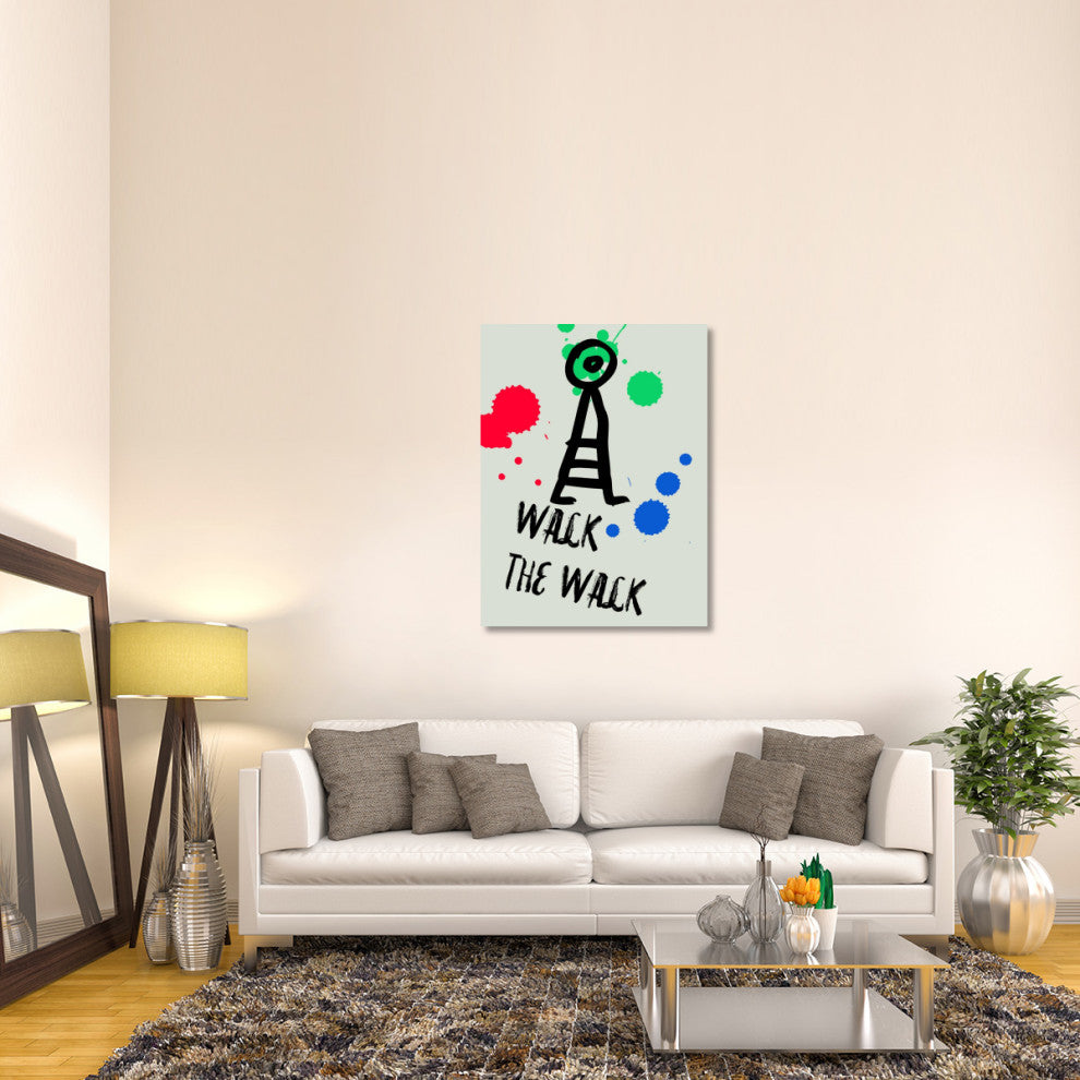 "Walk The Walk Poster 1" Fine Art Print