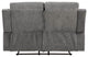 Acme Kalen Loveseat Motion Gray Chenille