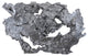 Burled Root Wall Art, Large, Liquid Silver