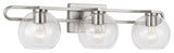 Codyn Three Light Wall / Bath, Brushed Nickel