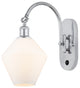 Innovations 518-1W-PC-G651-8 1-Light Sconce, Polished Chrome