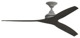 Fanimation Spitfire Ceiling 48" Fan, Galvanized/Dark Walnut