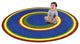 Kid Essentials Rug, Ripples, Primary, 5'4"
