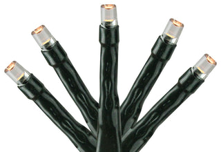 Cool LED 8-Function Twinkle Lights for 8' Tree, Classic Warm Clear Glass