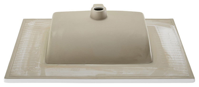 Voltaire 31" Vanity Top Sink with 3" Centerset Faucet Holes