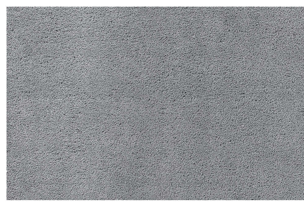 8' Grey Indoor Shag Runner Rug