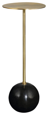 Uttermost Gimlet Brass Drink Table