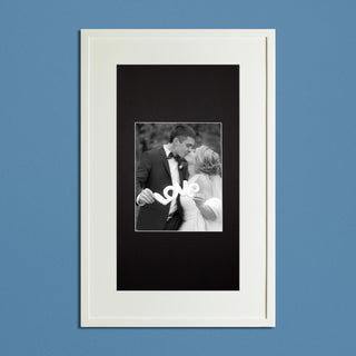 Concealed Picture Frame Medicine Cabinet, White, 14"x24"
