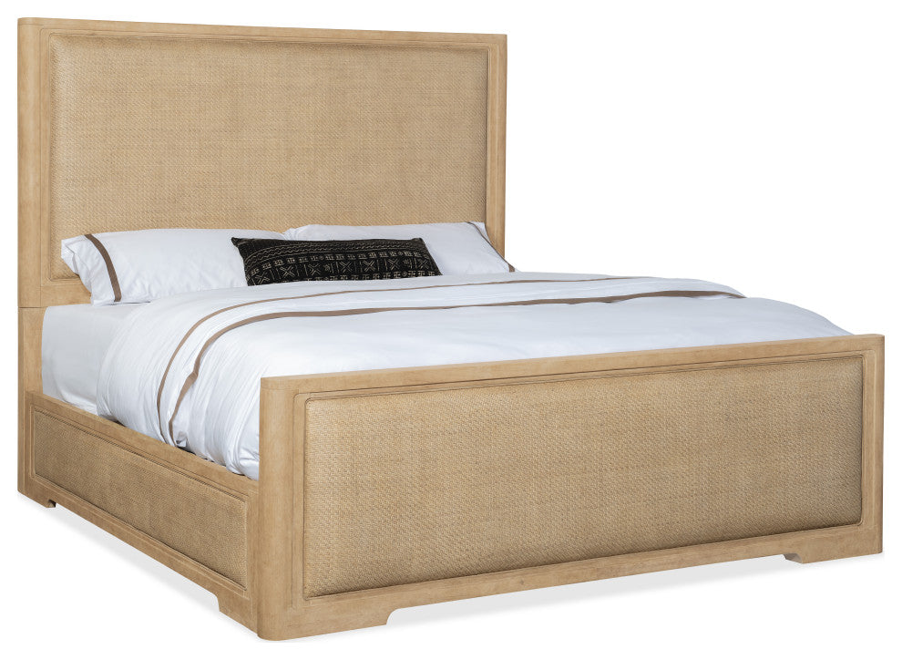 Retreat King Cane Panel Bed