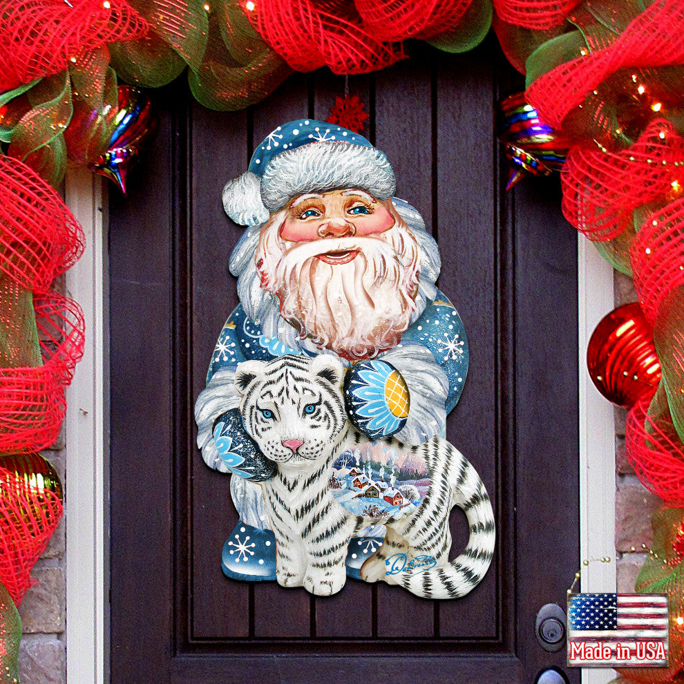 White Tiger Santa