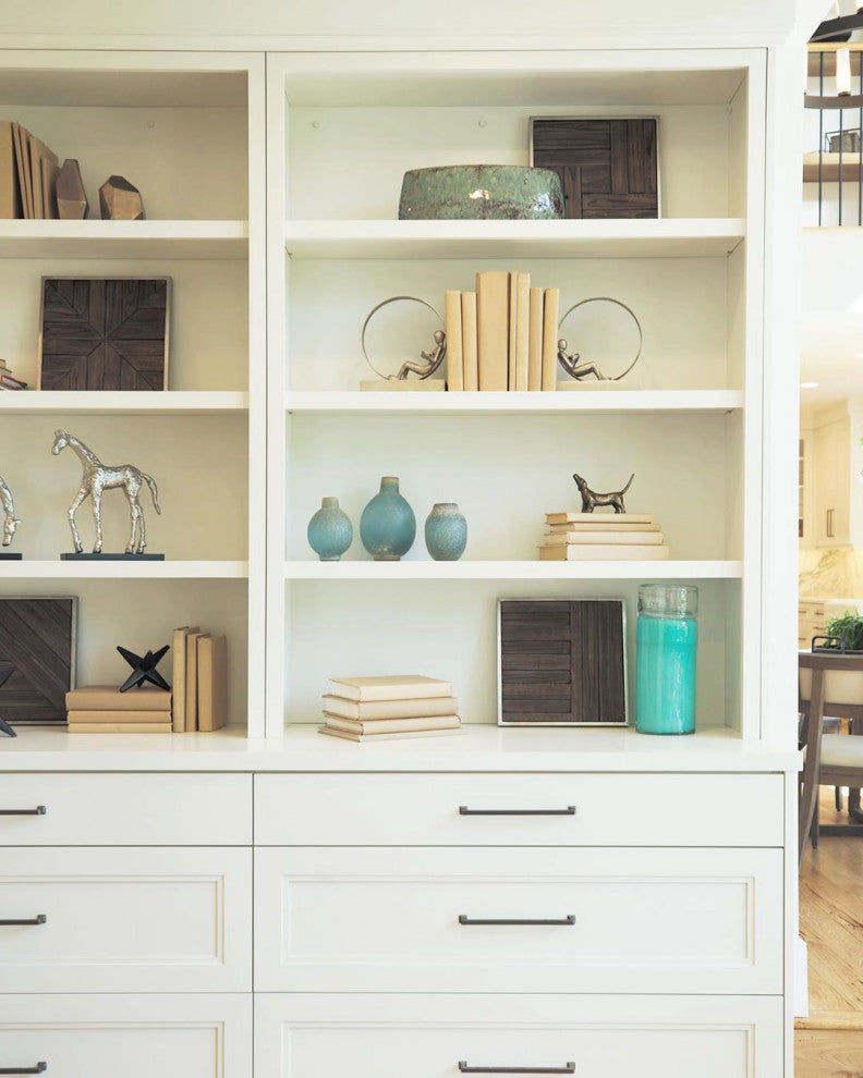 Set of 3 Rustic Blue Green Glass Bottle Vases, Aqua Group Small Bud Flower