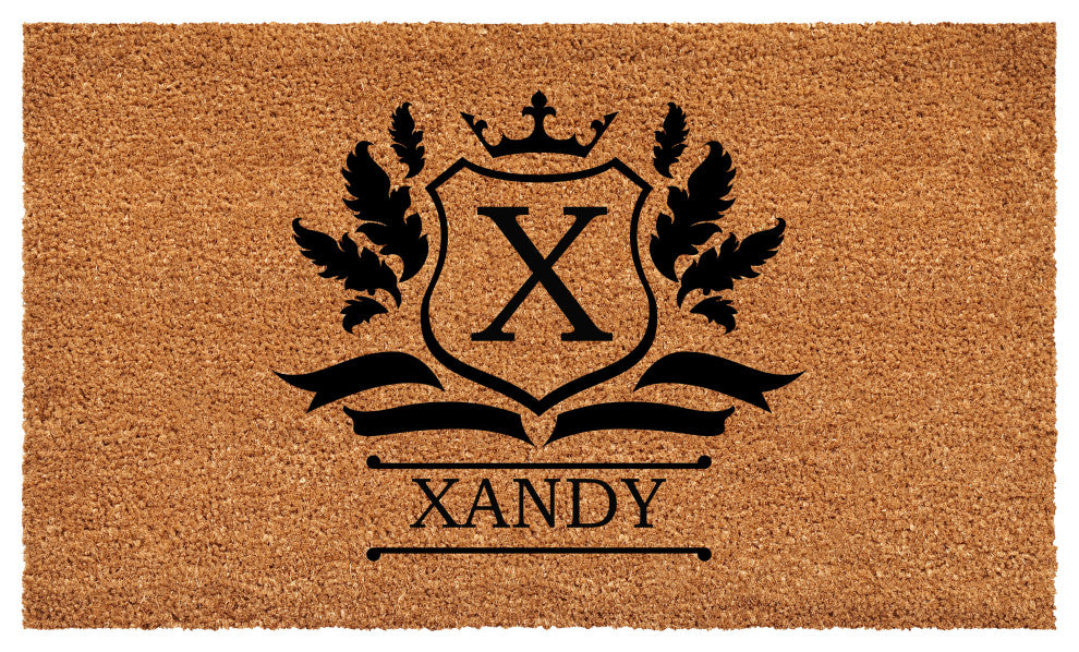 Calloway Mills Imperial Doormat, Letter X
